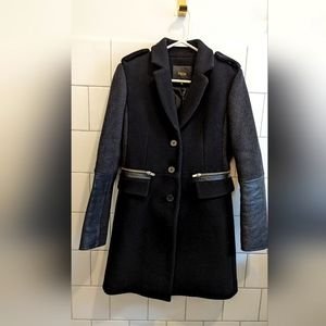 Maje wool & cashmere coat. Size 36.